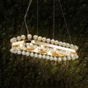 Ritz - Crystall Ball Oval Chandelier